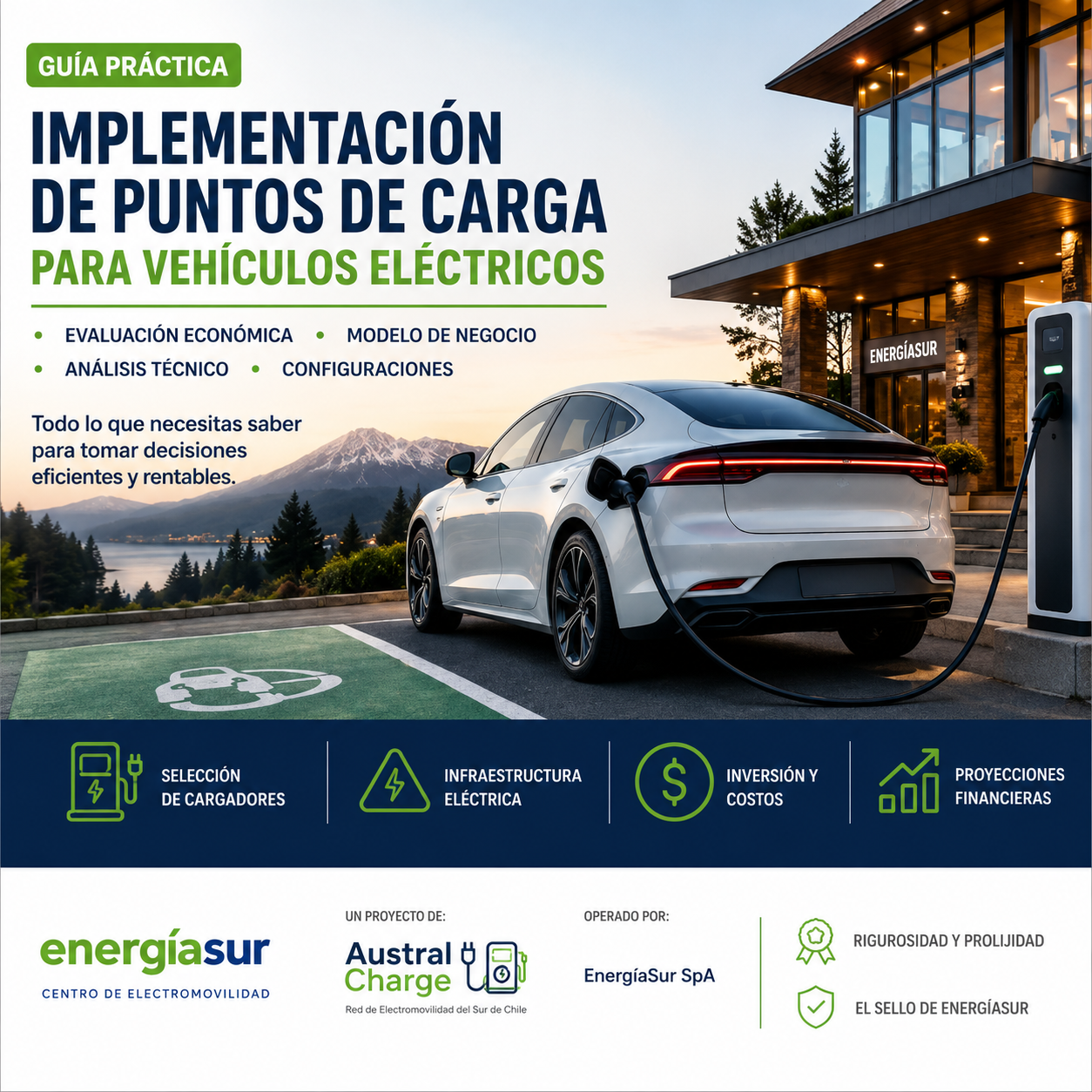 Guía Práctica para Implementar Puntos de Carga para Vehículos Eléctricos